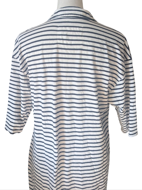 Frank & Eileen Emma Henley Maxi Dress Medium Striped NWOT - Picture 8 of 11